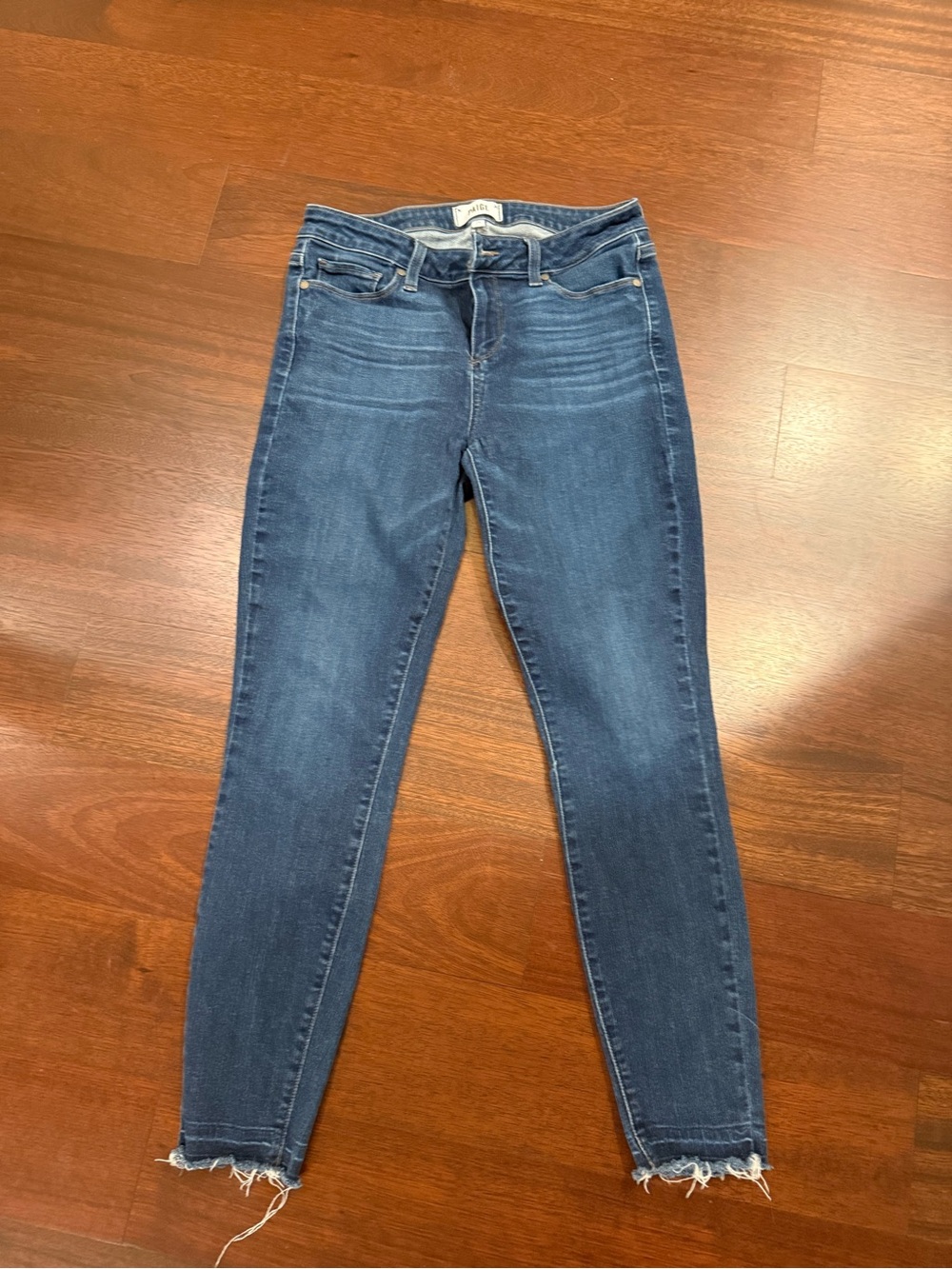 PAIGE Ankle Skinny Jeans (Low Rise)